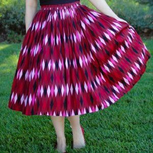 Pinup Couture Jenny Harlequin Skirt